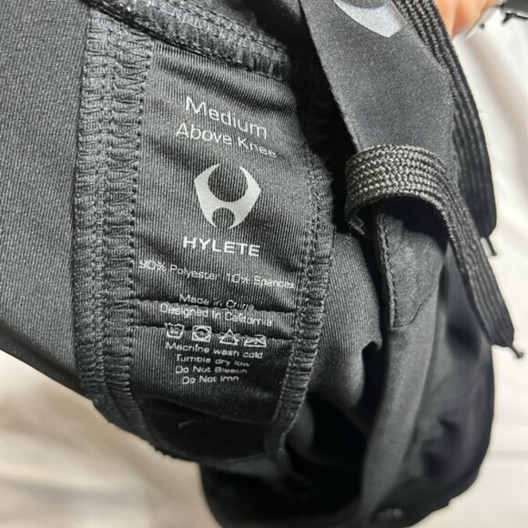 Hylete Men’s Size Medium Black Polyester Above-Knee Activewear Shorts - Picture 5 of 5